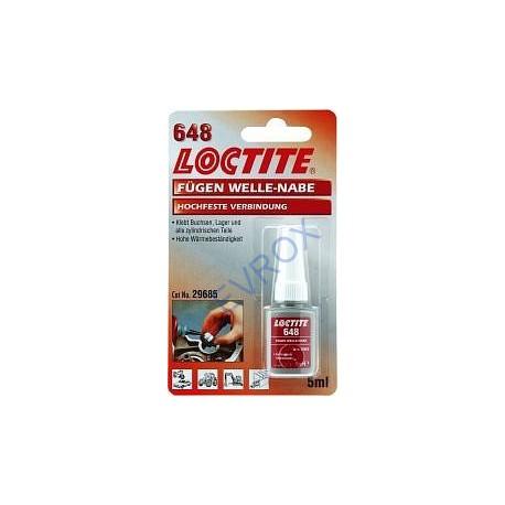 Loctite 648-blister/ 5 ml Upevňovač ložísk a puzdier