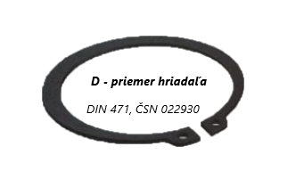 Poistný krúžok DH 13