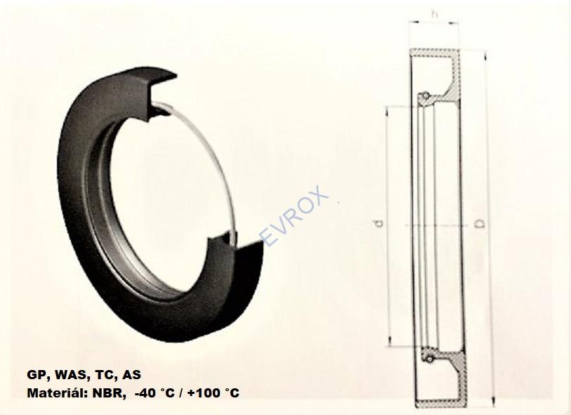 Gufero GP 16x24x6