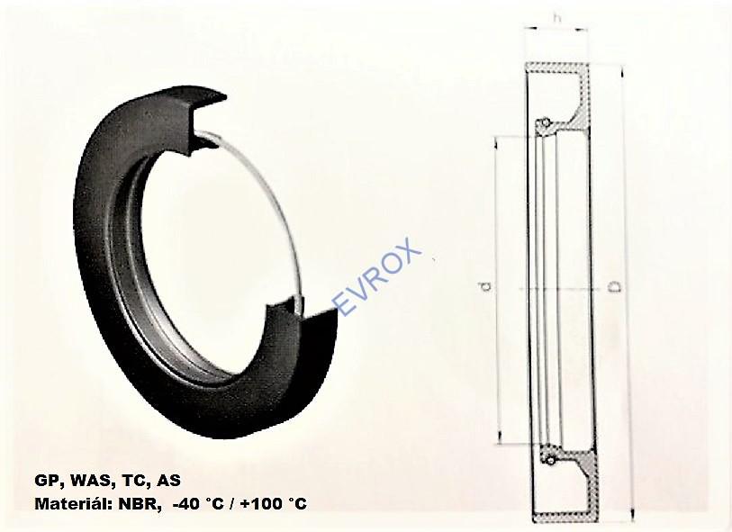 Gufero GP 16x32x7