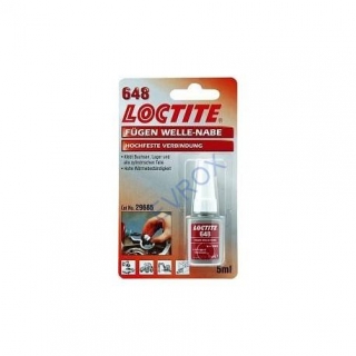 Loctite 648-blister/ 5 ml Upevňovač ložísk a puzdier