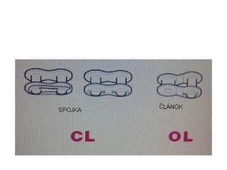 Článok reťaze 28B-1/OL