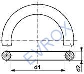 O-krúžok 135x4 NBR 70